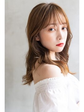 アルテ(ARTE) 【ARTE表参道/青山】モテ髪ミディアム×透明感カラー