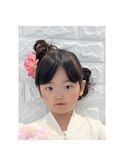 ☆キッズ七五三ツインテール☆