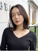 30代40代50代 広尾 恵比寿 麻布 ミディアム レイヤーカット