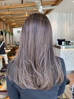 リード バイ ラグーン(LEAD by LAGOON)&nbsp;バレイヤージュハイライトグラデーショングレージュミルクティ