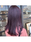 ダブルカラーで作るバイオレッドミディ