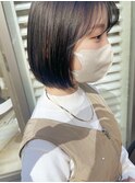 【韓国/ボブ】まとまり顎下ボブ