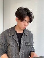 ガリカ 博多(Gallica)&nbsp;【石河安奈】モテ髪イケメンメンズセンターパート/艶髪マッシュ