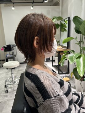 スミ(sumi) ウルフカット/長崎ウルフカット/ウルフヘア/20代30代40代◎岩田