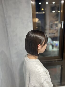 レヴィ 神楽坂(Levi) タッセルボブ　ミニボブ　モカブラウン