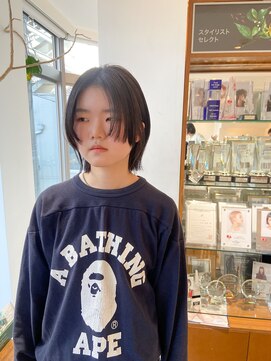 ビファインクーアヴェダ(Be fine coo AVEDA) ボブウルフ 重めレイヤーカット