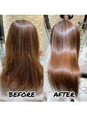 髪質改善ストレート