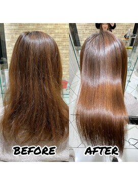 アース 新越谷店(HAIR&MAKE EARTH) 髪質改善ストレート