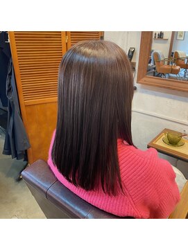 アイノベル(‘Inovel’) カット＋カラー＋oggi otto(ライトコース 8step)