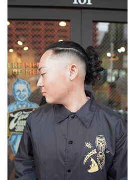 ザセカンドイーストサイドバーバーショップ(The Second EAST SIDE BARBER SHOP) マンバン・スパイラルパーマ