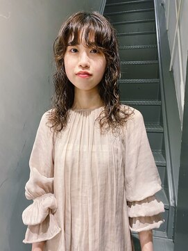 フェンヘアーアイス 中目黒(Fen.hair ici) くせ毛風カールデジタルパーマヘルシースタイル大人美人