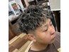 カット&パーマ&カラー(シェービング＋マッサージ込み)