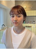 耳にかけてもおろしても可愛いショートスタイル★