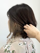 アヤラ オーガニックアンドスパ 東船橋店(AYALA)&nbsp;【江添茉友】ベージュインナー×ボブ