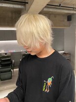 リール(rire)&nbsp;rireベリーショートダークアッシュニュアンスパーマ韓国マッシュ