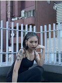 地毛コーンロウブレイズ