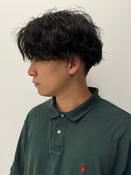 ネイロ 北千住(NeiRo) メンズマッシュツーブロ刈り上げ波巻きツイストスパイラルパーマ