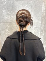 ピークアブー 原宿ハラカド(PEEK-A-BOO) ヘアセット 結婚式ヘア お呼ばれヘア カチモリ 原宿ヘアセット
