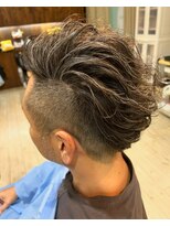 インディゴブルー バーム店(INDIGO BLUE) アシメ　スパイラルパーマ