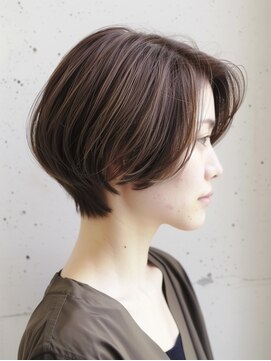 アルトリスト(Altruist Aging×HAIR&SPA) ☆イメチェンピンクベージュアンブレラカラー前髪クールショート