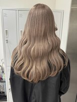 ベレーザ 渋谷(BELEZA)&nbsp;12882オリーブグレージュ暗髪グレーアッシュ韓国レイヤーカット