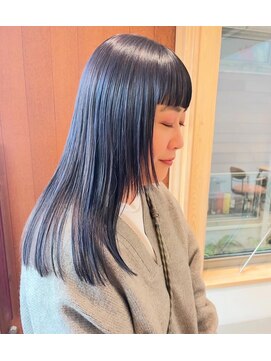 サロンドオクシー(Salon de OXY) ネイビーストレート