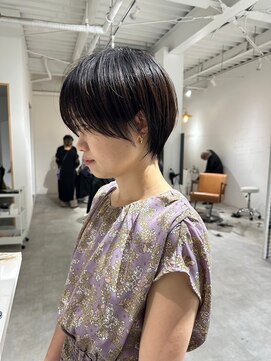 ジュベ(juve.) 大分ショートボブ顔まわりレイヤーカット髪質改善カラー30代