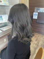 ヘアメイク アージュ 新宮店(HAIR MAKE age)&nbsp;パーマ×オリーブグレー