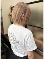 プチメゾントウキョウ(Petit Maison Tokyo) ハイトーンショート_ミルクティベージュ