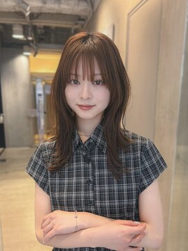 ジョエミバイアンアミ(joemi by Un ami) ハッシュカット/レイヤーカット/ブラウンベージュ