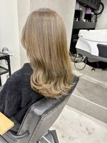 ゼスト 八王子店(ZEST)&nbsp;ブリーチ1回ミルクティーカラー　美由紀#八王子