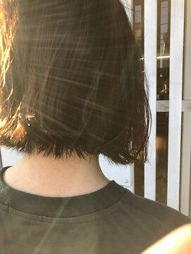 ベリーベリー VERY berry 切りっぱなしボブ×カラー