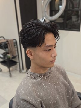 ラピス 名古屋駅前店(Lapis) フェザーパーマ/フェザーショート/ローフェード