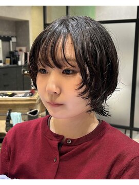 ザザ シンジュク(ZA/ZA shinjuku) ゆる癖風ショートボブ