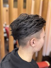 ヘアーサロンシミズ(Hair Salon Shimizu) ON・OFF 切り替えツーブロック