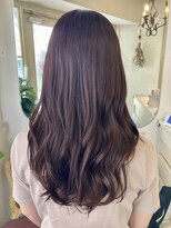 シェノン 赤羽店(CHAINON)&nbsp;巻き髪艶髪ロングチェリーレッドブラウン