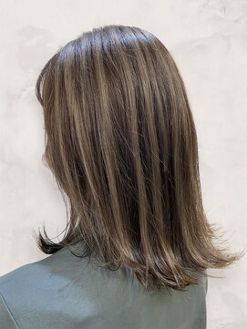 メゾンe.m.a(MAISON e.m.a) 40代50代◎髪質改善！上品大人ミディボブ冬カラーグレージュ