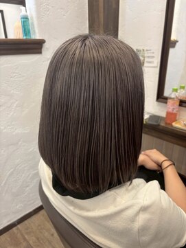 アミリー ひたち野うしく店(Amily) ハイライトバレイヤージュダブルカラーケアブリーチ20代30代