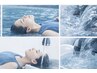 頭浸浴30分掛け流し+ヘッドスパ10分 ¥5500-