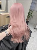 インナーカラー/トリートメント/デザインカラー/ペールピンク