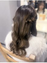 ヘアセットサロン アッシュ 神戸三宮(Ash) ヨシンハーフツイン