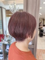 アッシュ 鶴ヶ峰2号店(Ash)&nbsp;くびれショート×白髪ぼかしプレミアムカラー