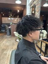 ヘアーラウンジ エゴ(Hair Lounge EGO) ツイストスパイラルパーマ 武蔵新城美容室EGO 松波光男