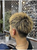 【刈り上げスパイキーショート】束感ショート！