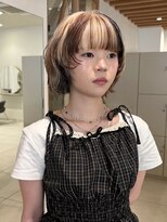 トーチ(torch)&nbsp;《riona》mixローライトデザインカラー　顎ライン　ボブレイヤー