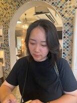 トリコ 梅田茶屋町店(trico)&nbsp;海外風かきあげ前髪