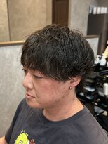 ザ クラン バイ ヘッドライト 仙台長町店(THE CLAN by HEADLIGHT) 【大人っぽく自然に】ウルフベース×シャドウパーマ