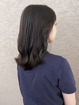 ビファインべクス(Befine becs) 【透明感カラー】赤みを抑えたオリーブベージュカラー