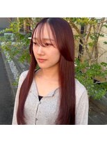 スターベリーズ ヘアデザイン(star beleiz)&nbsp;シースルーバングロング