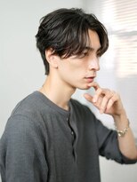 コードライン 松江学園店(CODE.LINE)&nbsp;《CODE.LINE》ニュアンスルーズパーマメンズビジネスヘア毛流れ